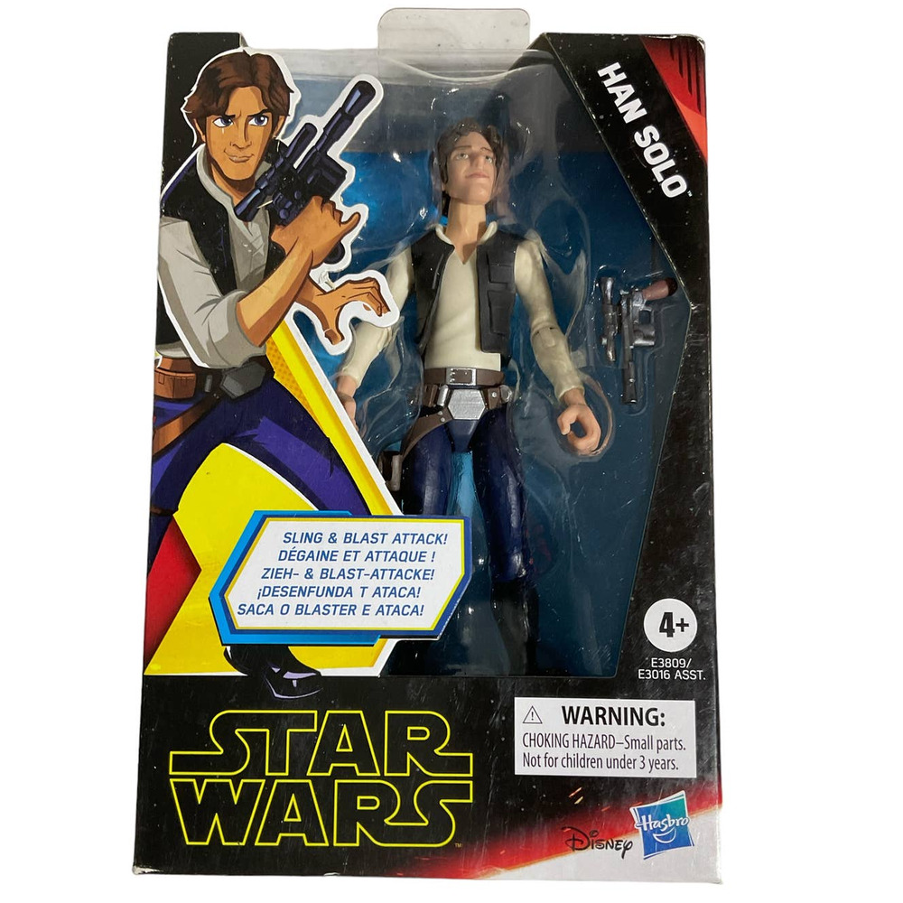 Han Solo Hasbro Star Wars Galaxy of Adventures New